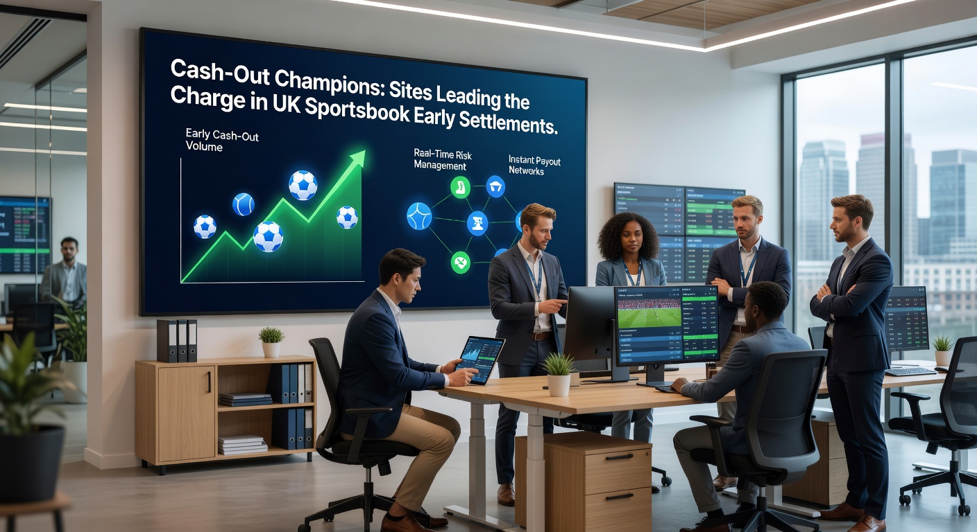 Close-up of a smartphone screen displaying a live soccer bet with a prominent cash-out button glowing green, cash value updating in real-time