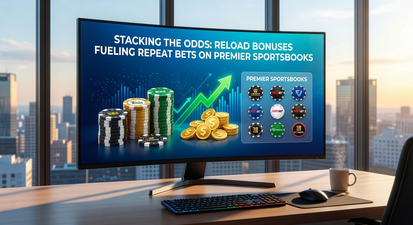 Infographic chart displaying reload bonus retention rates and repeat bet growth across major sportsbooks in 2026, with rising bars and percentage labels